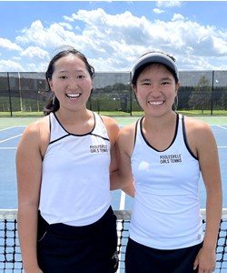 Angelina Zhao and Suzanne Xu - Poolesville High School Booster Club