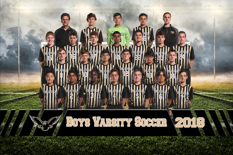 boys varsity soccer 2018