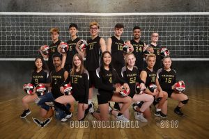 coed volleyball team picture