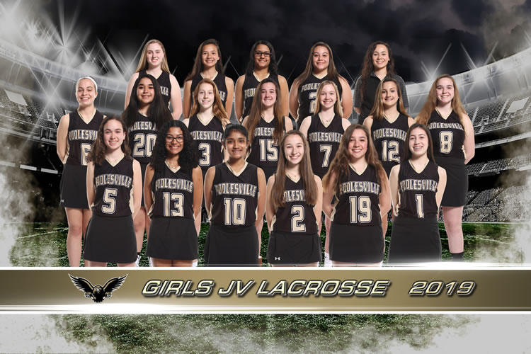 girls jv lacrosse team picture 2019