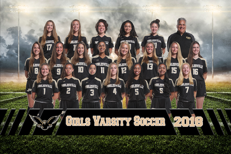 girls varsity soccer 2018