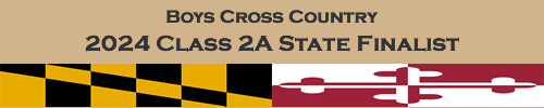 boys cross country country, 2024 class 2 A State Finalist