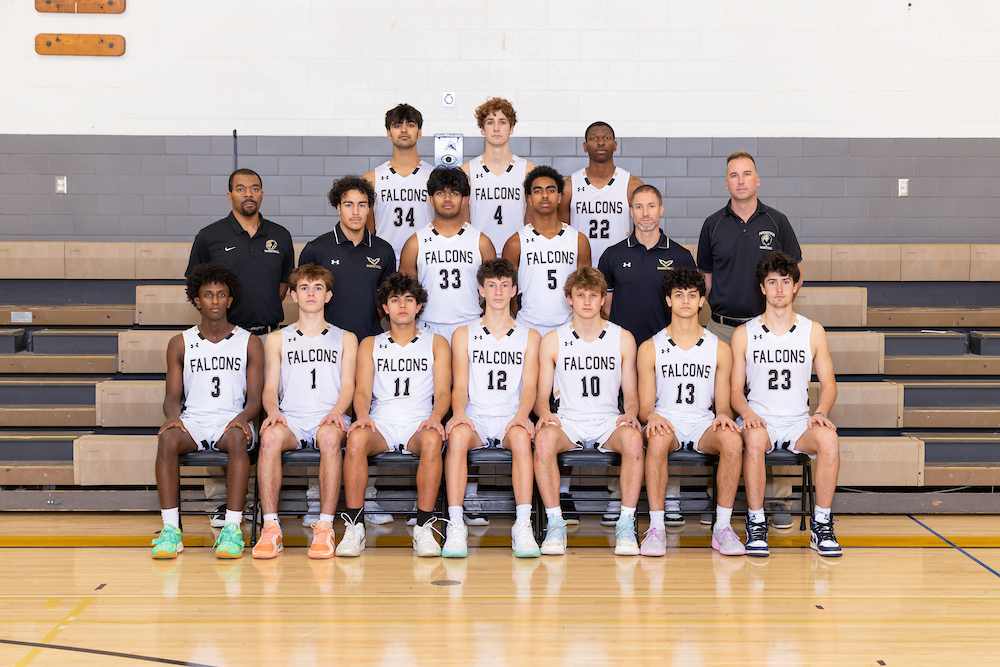 boy's varsity basketball team picture