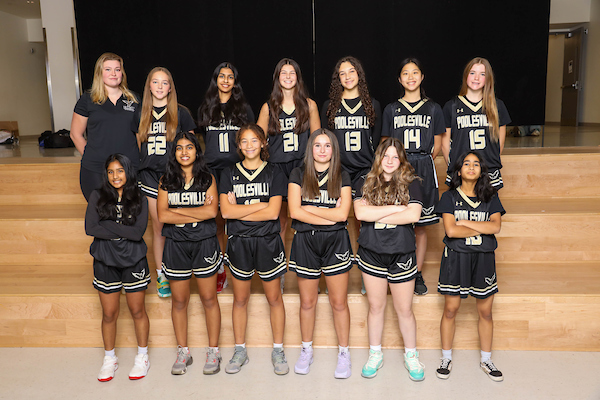 Girls JV basketball team picture 2024-2025