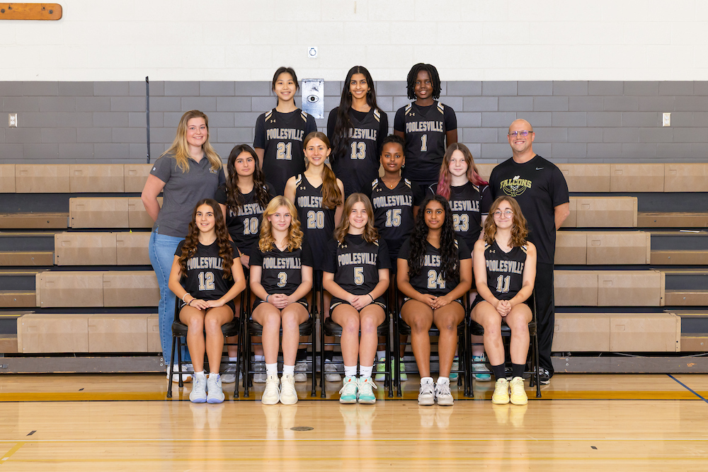 girls JV basketball team picture