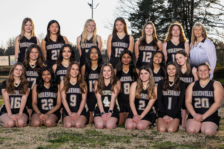 2023 girls junior varsity lacrosse team picture