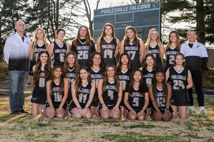 2023 girls varsity lacrosse team picture
