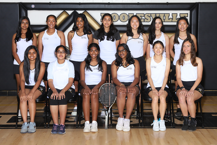 girls tennis team picture
