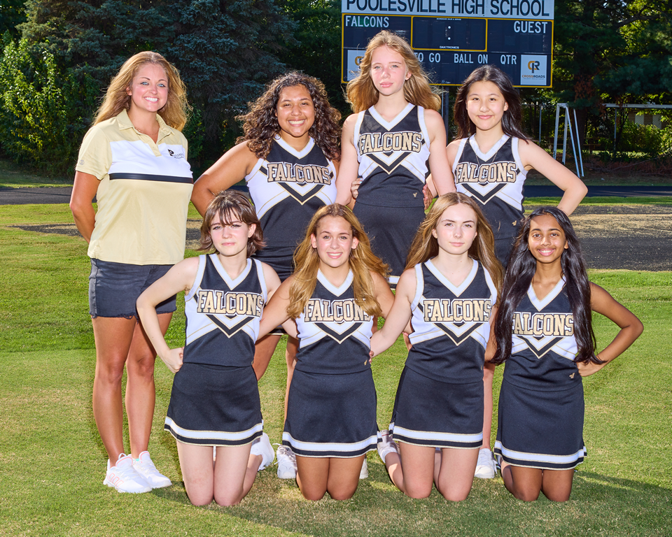 jv cheerleaders team picture