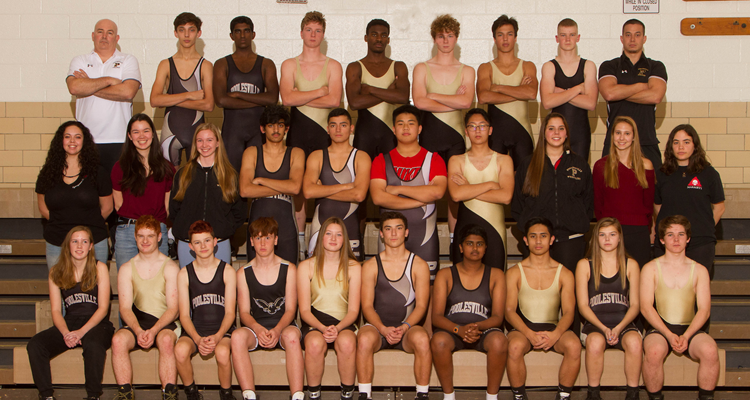 junior varsity wrestling 2019-2020 team photo