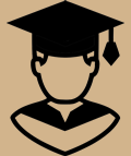 cap and gown icon