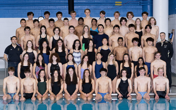 swimming and diving team picture