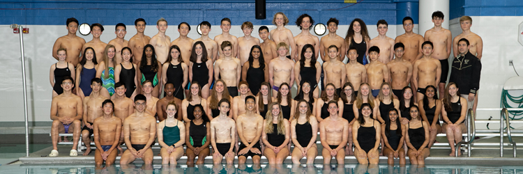 swimming and diving team picture